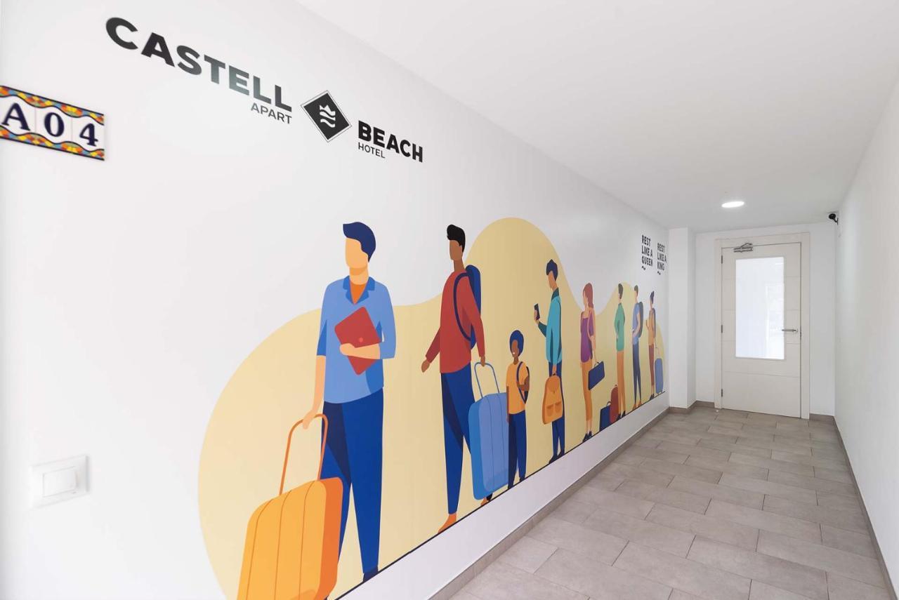 Castell Beach Aparthotel Castelldefels Kültér fotó